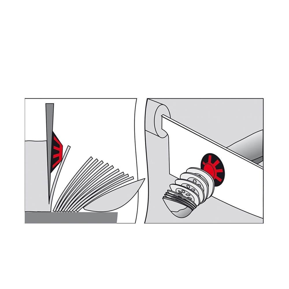 Zassenhaus - Magnetic blade scraper, set of 2 Zassenhaus - Magnetic blade scraper, set of 2