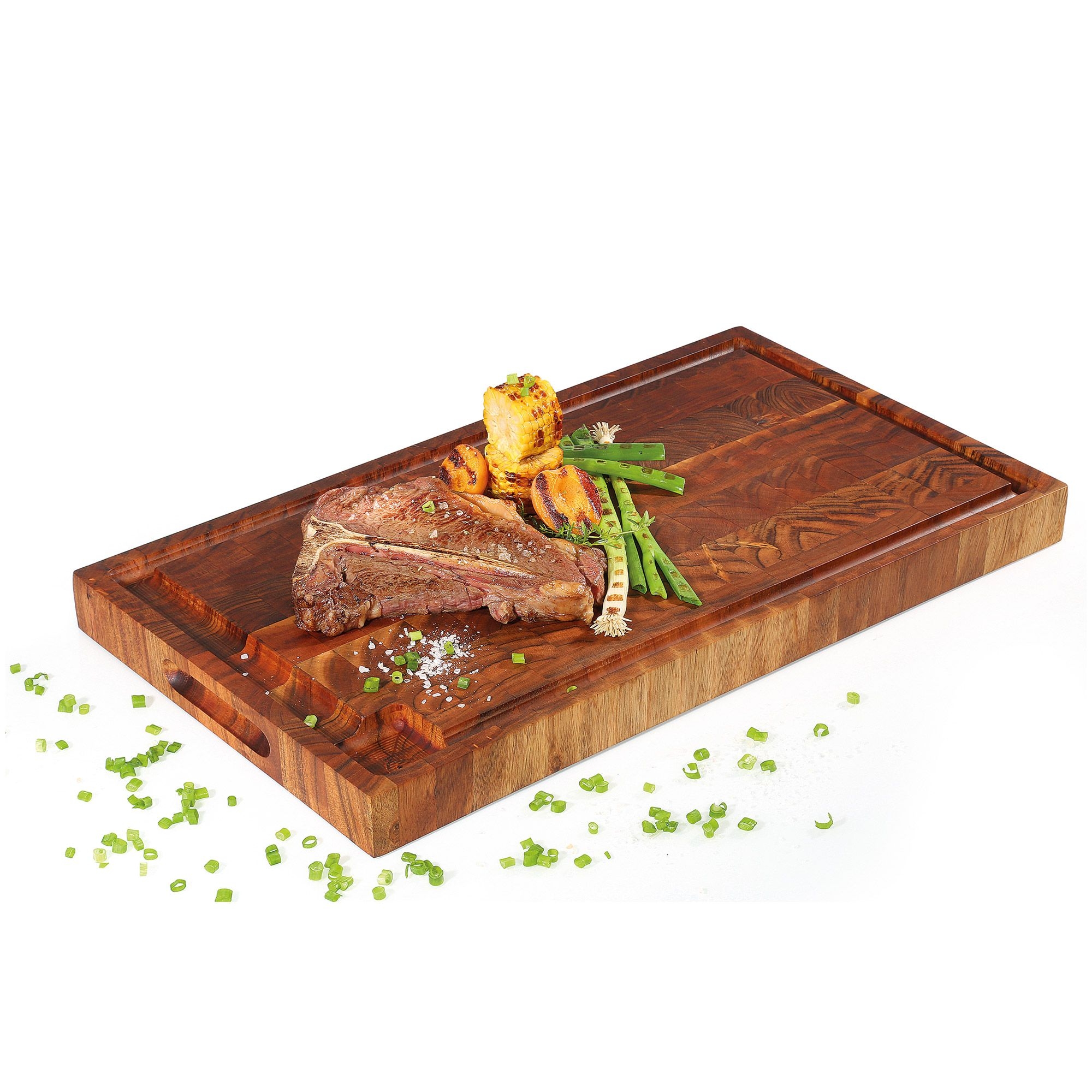 Zassenhaus - chopping block acacia wood, end grain - 54 x 30 cm