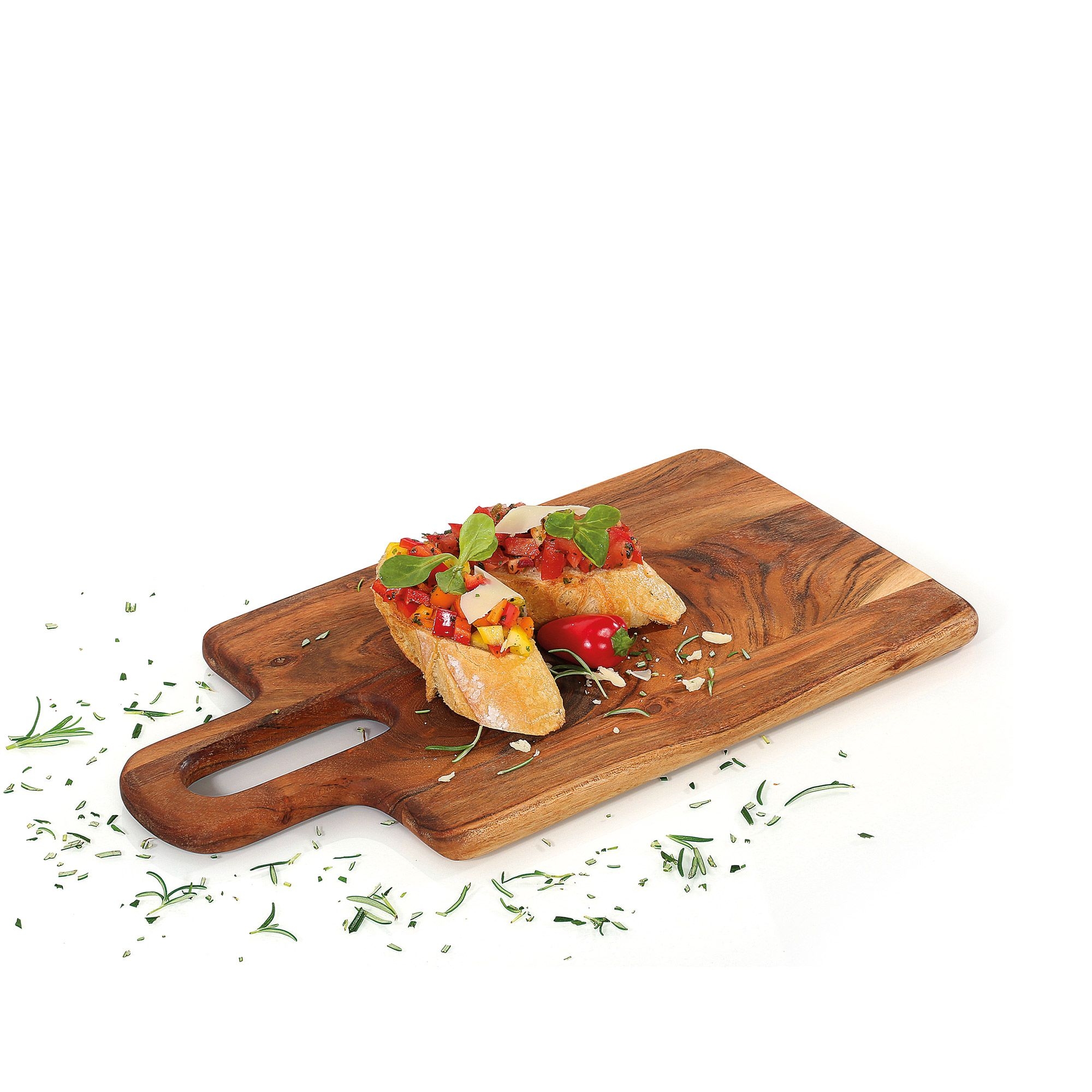 Zassenhaus - Handle/serving board acacia - 38 x 20 cm Zassenhaus - Handle/serving board acacia - 38 x 20 cm