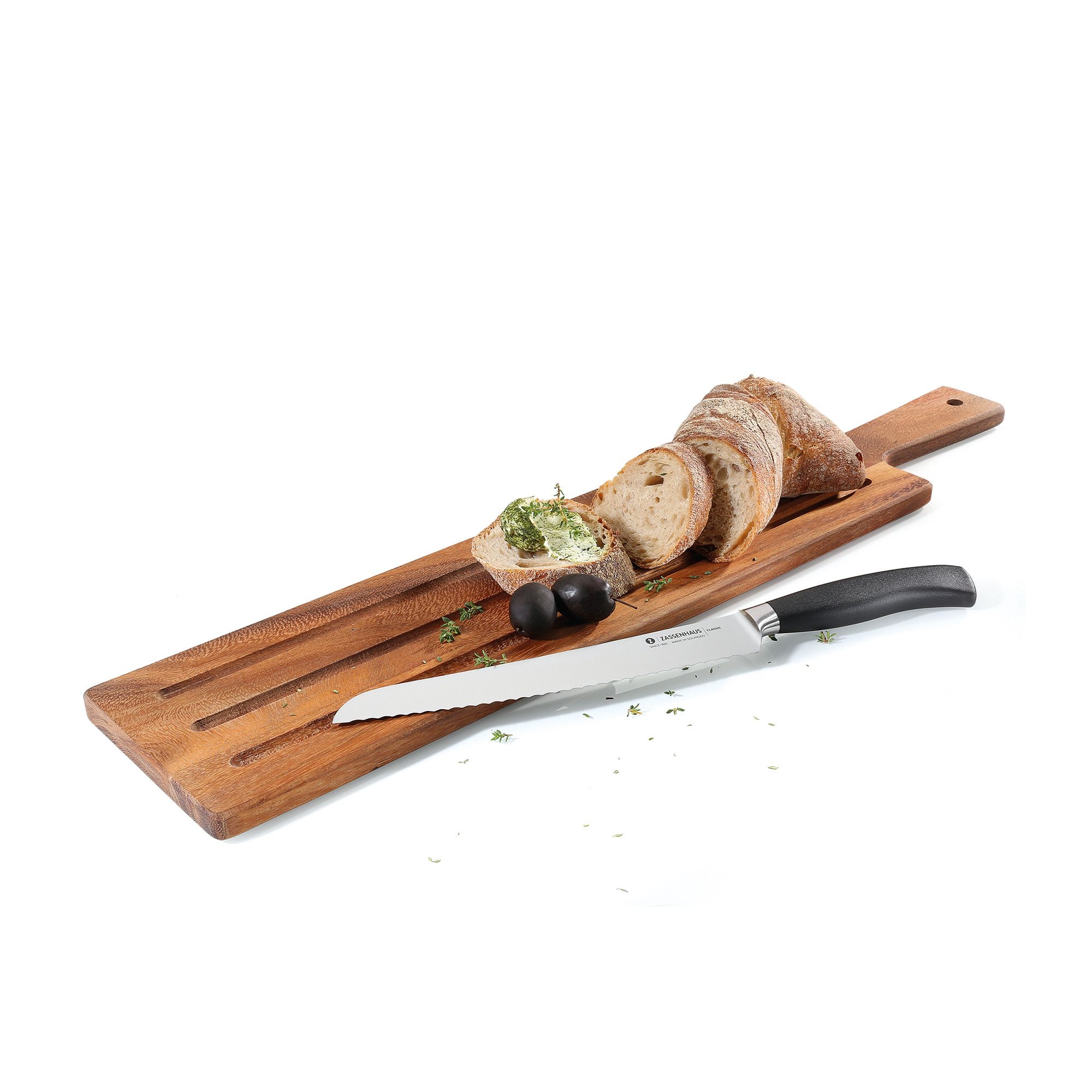Zassenhaus - Serving/baguette board - acacia Zassenhaus - Serving/baguette board - acacia