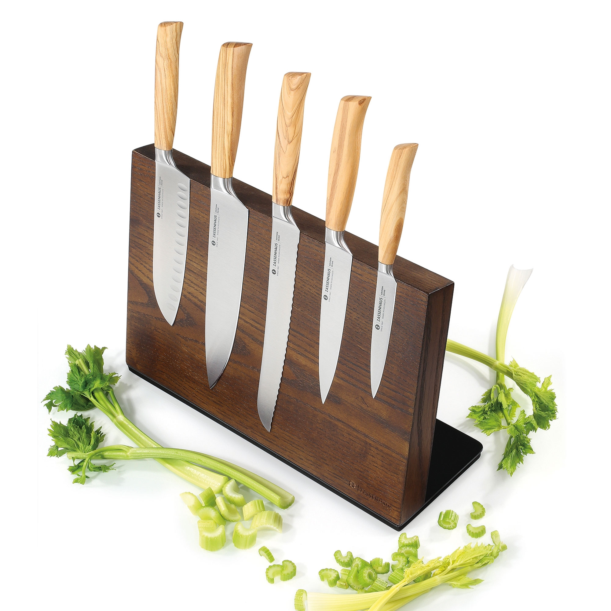 Zassenhaus - Magnetic knife block STUDIO, ash Zassenhaus - Magnetic knife block STUDIO, ash