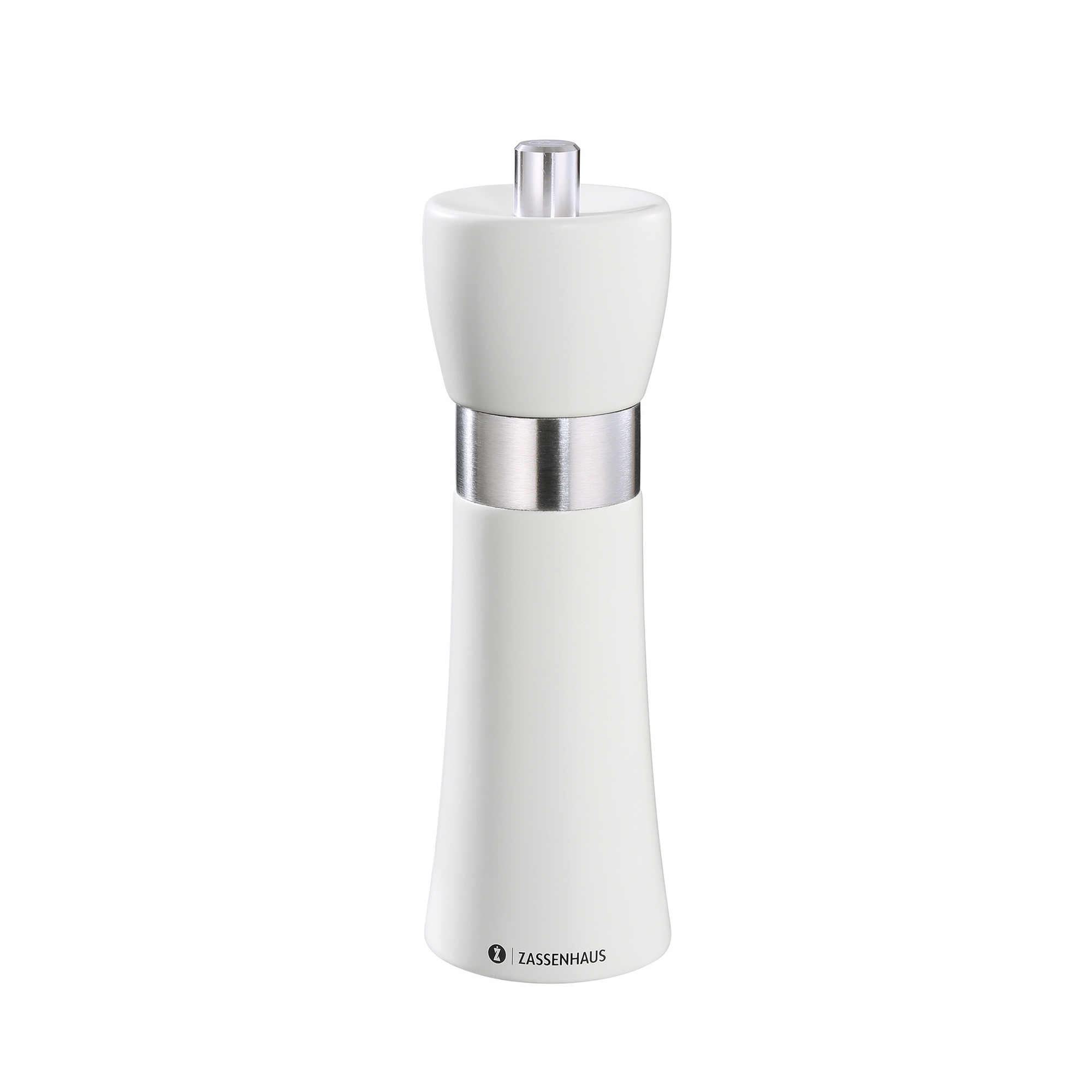 Zassenhaus - Salt Mill Hamburg - 18 cm - white
