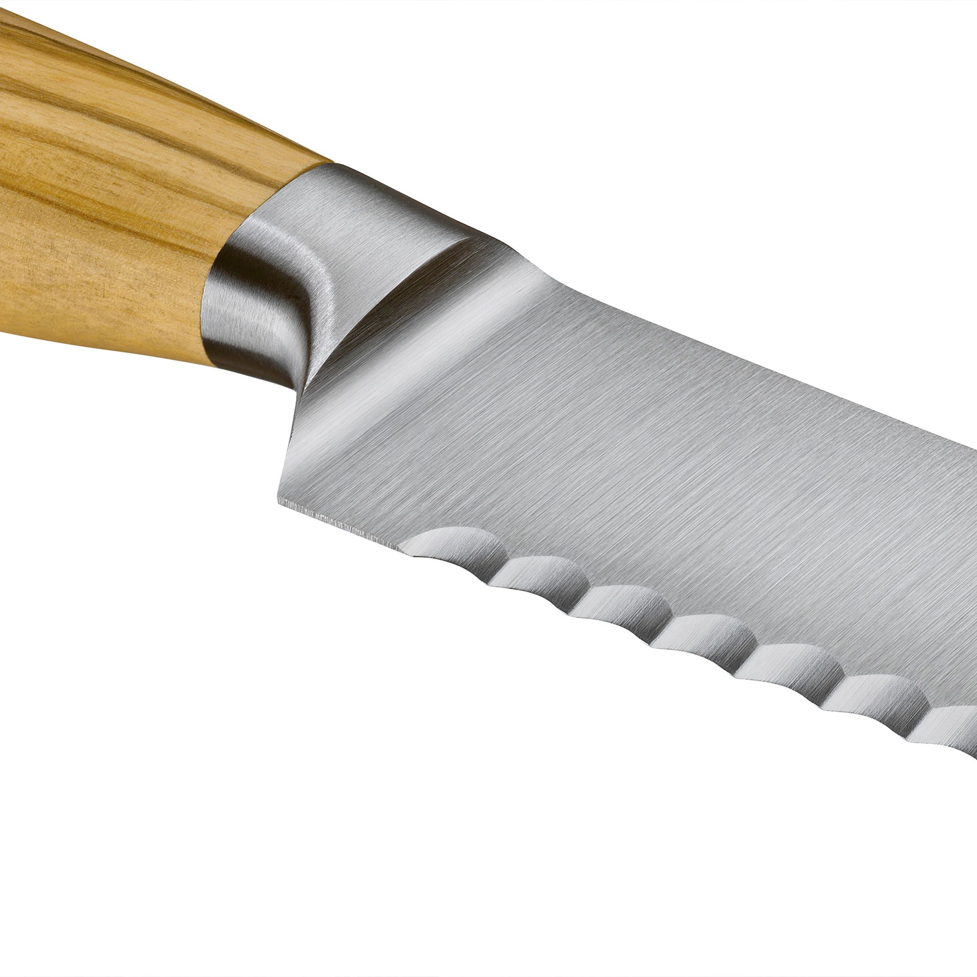 Zassenhaus - bread knife 22 cm - EDITION OLIVE