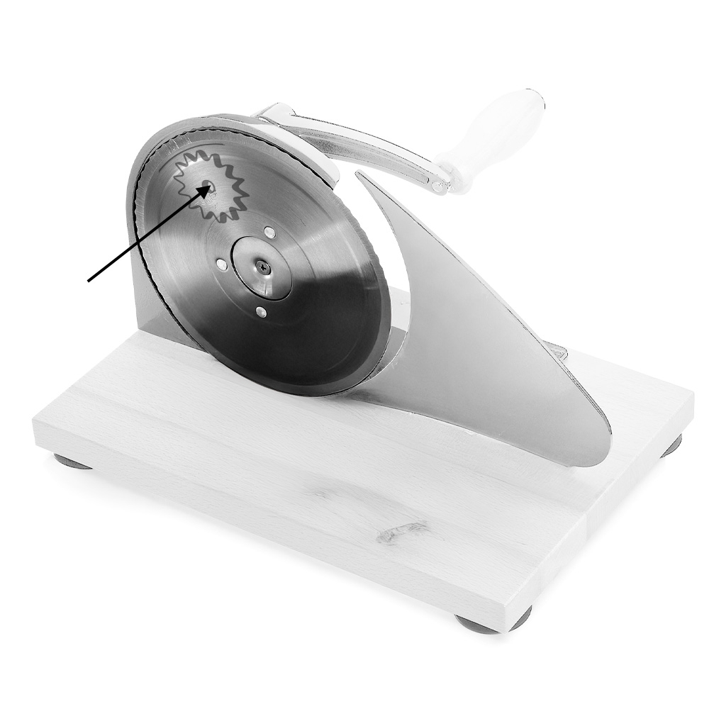 Zassenhaus - Zahnrad  Brotschneidemaschine Classic