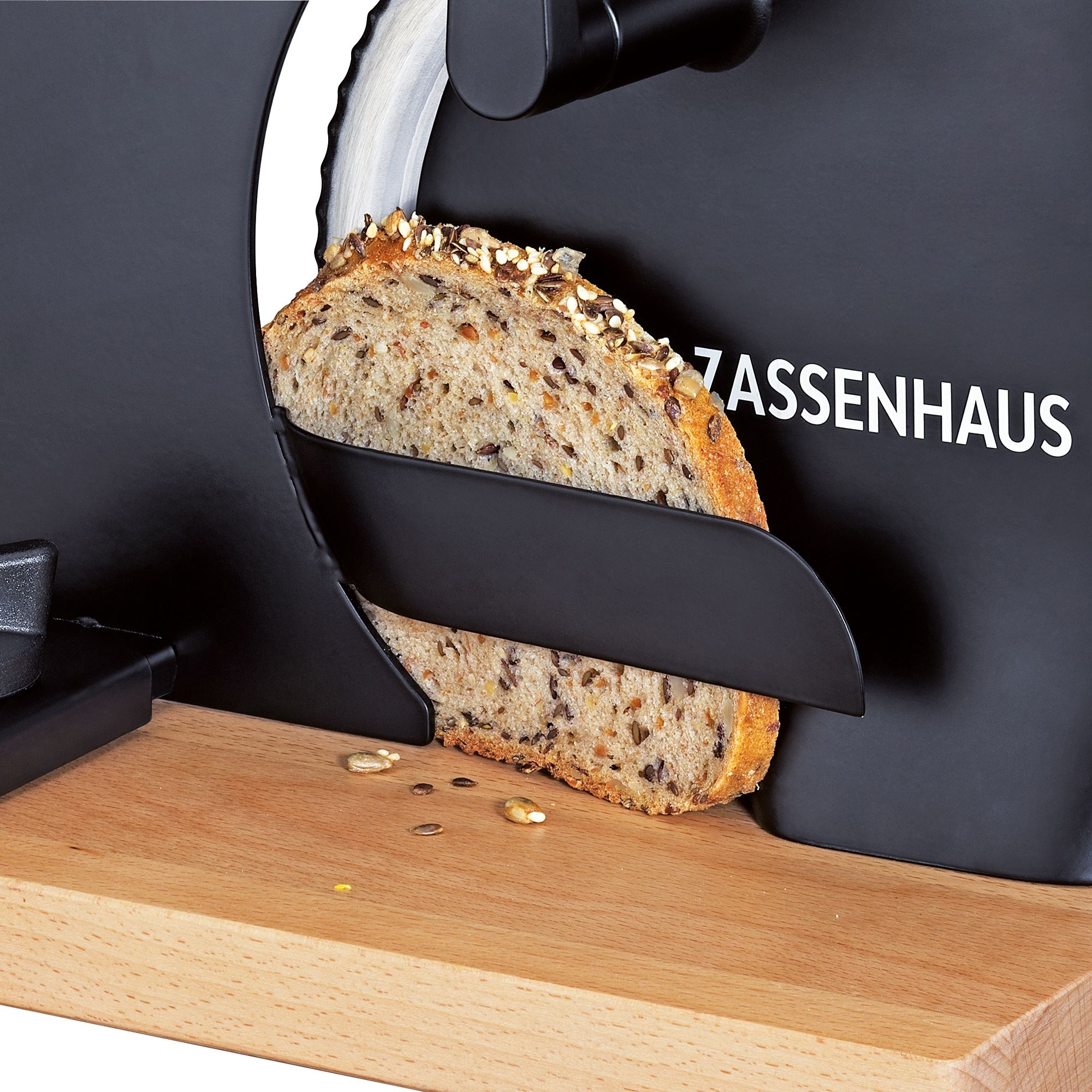 Zassenhaus - Brotschneidemaschine - PURE - schwarz