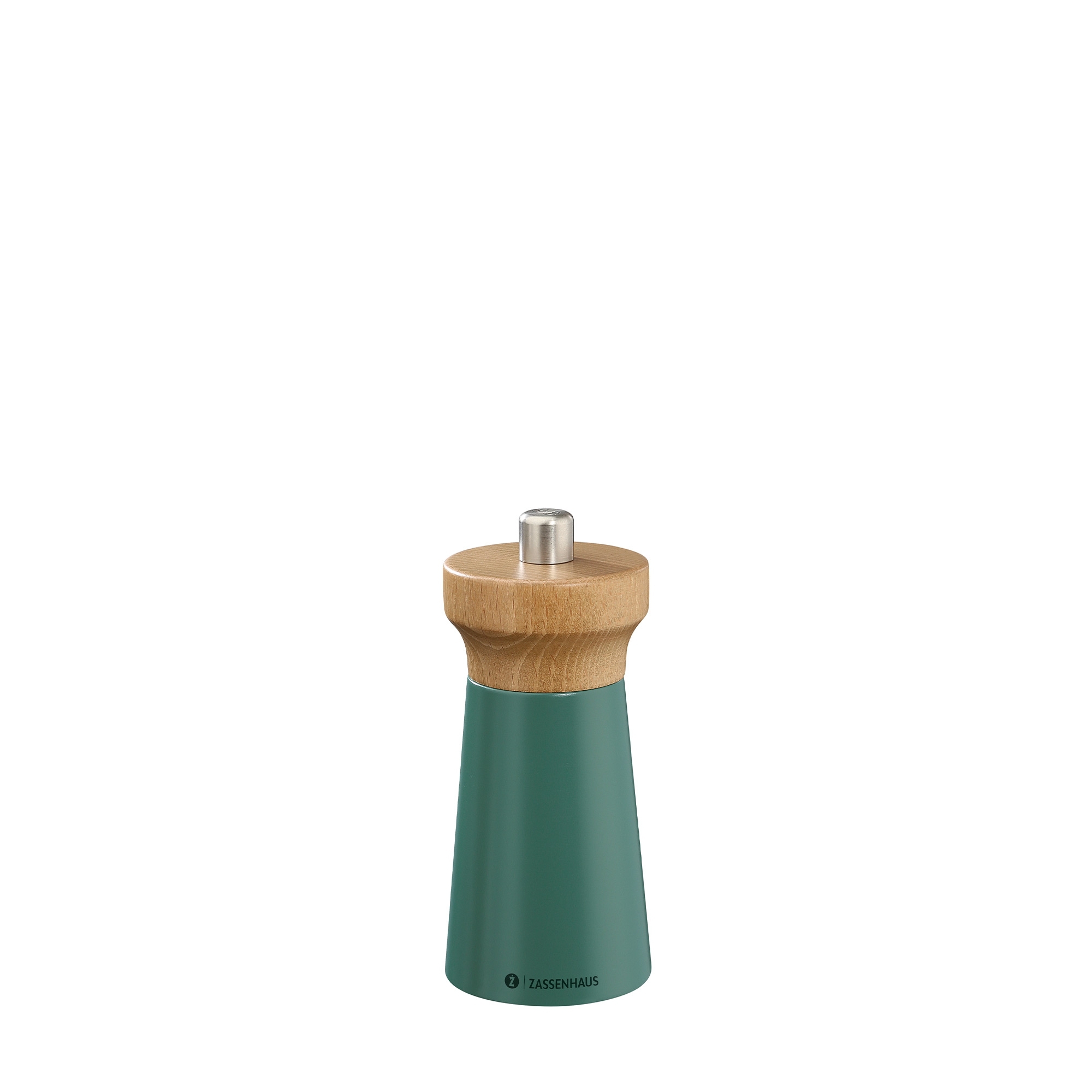 Zassenhaus - Salzmühle WESTERLAND - 12 cm - Farbkombination - deep forest, buche