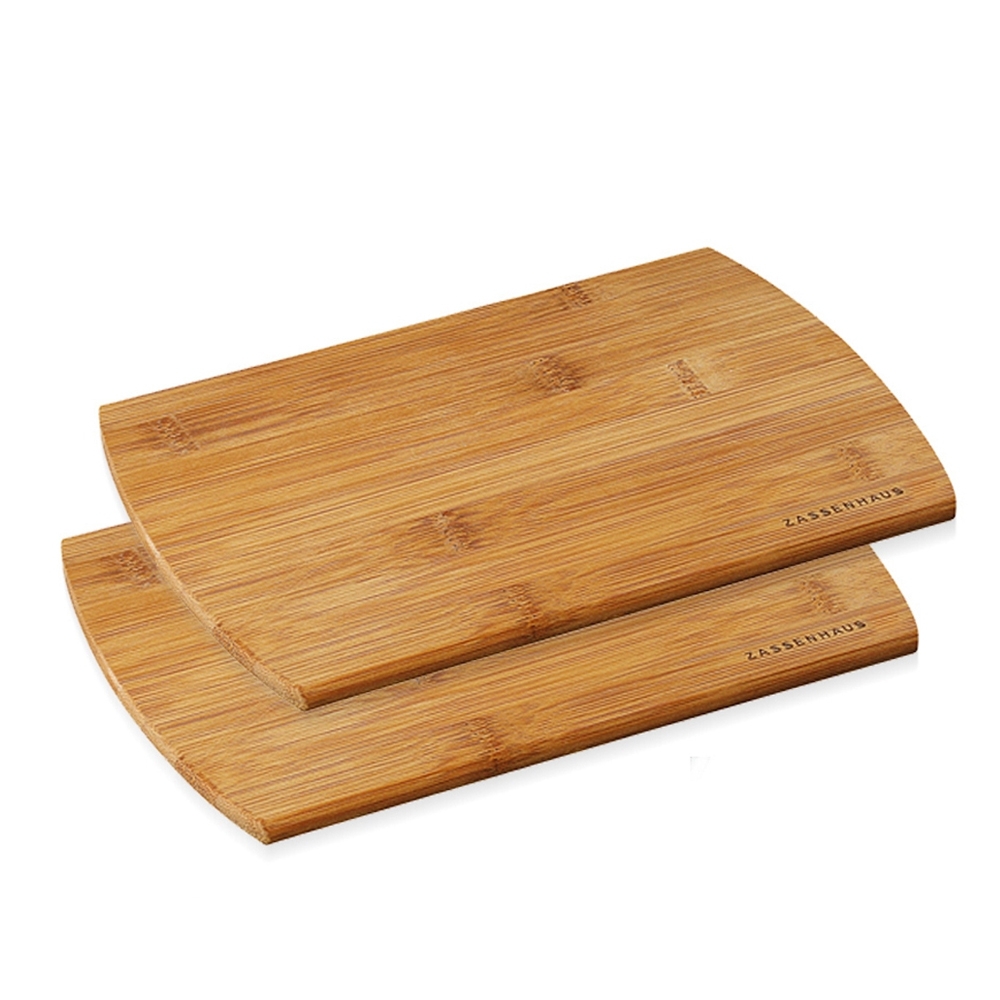 Zassenhaus -  Set of 2 breakfast boards bamboo - 22x15 cm