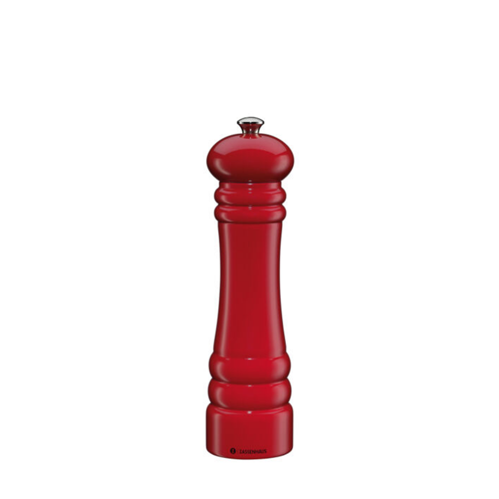 Zassenhaus - Pepper mill BERLIN red glossy