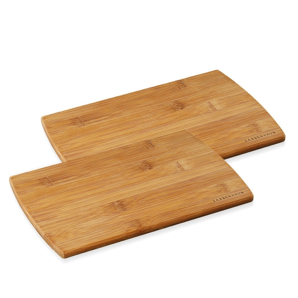 Zassenhaus -  Set of 2 breakfast boards bamboo - 26x17 cm