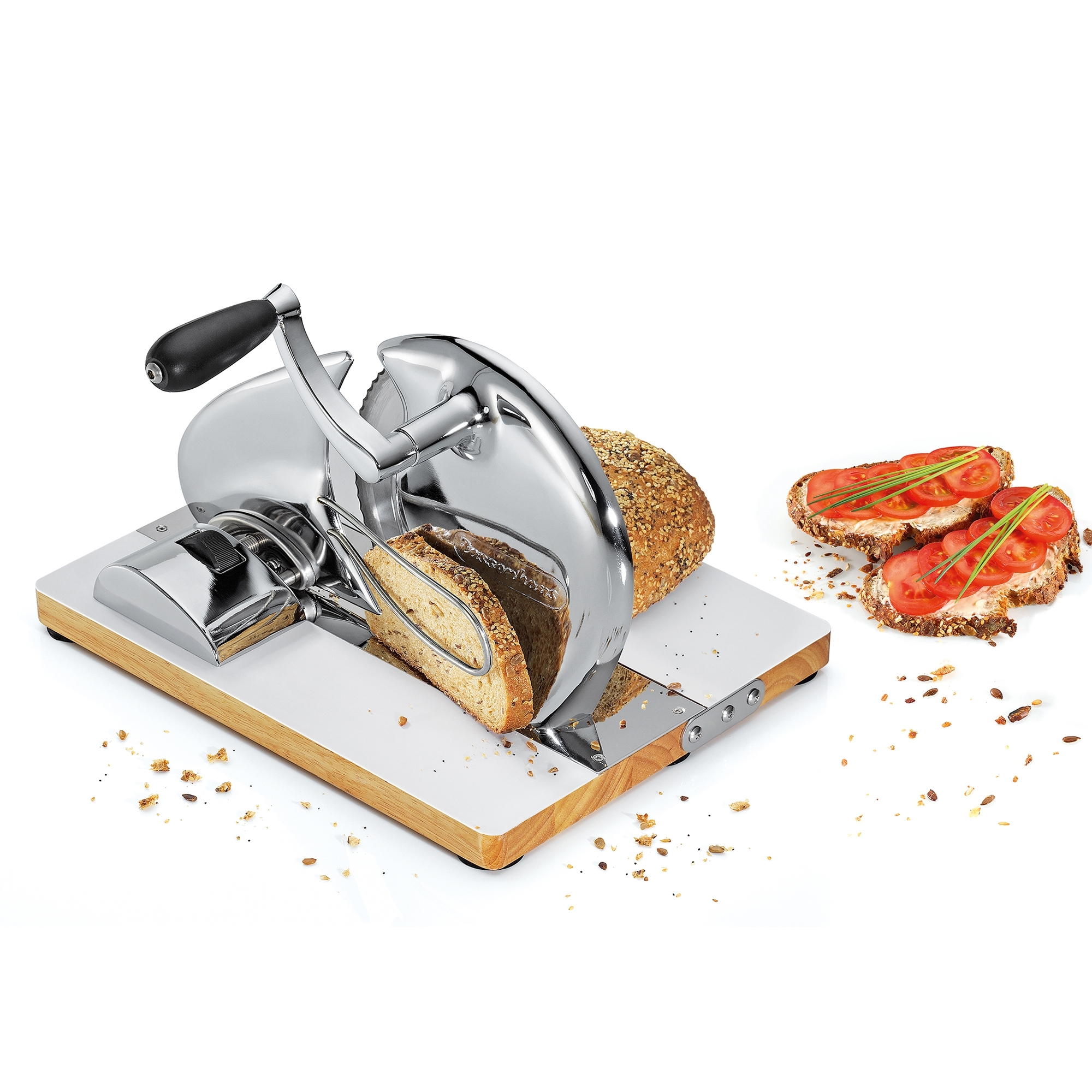 Zassenhaus - Brotschneidemaschine - VINTAGE - Chrom