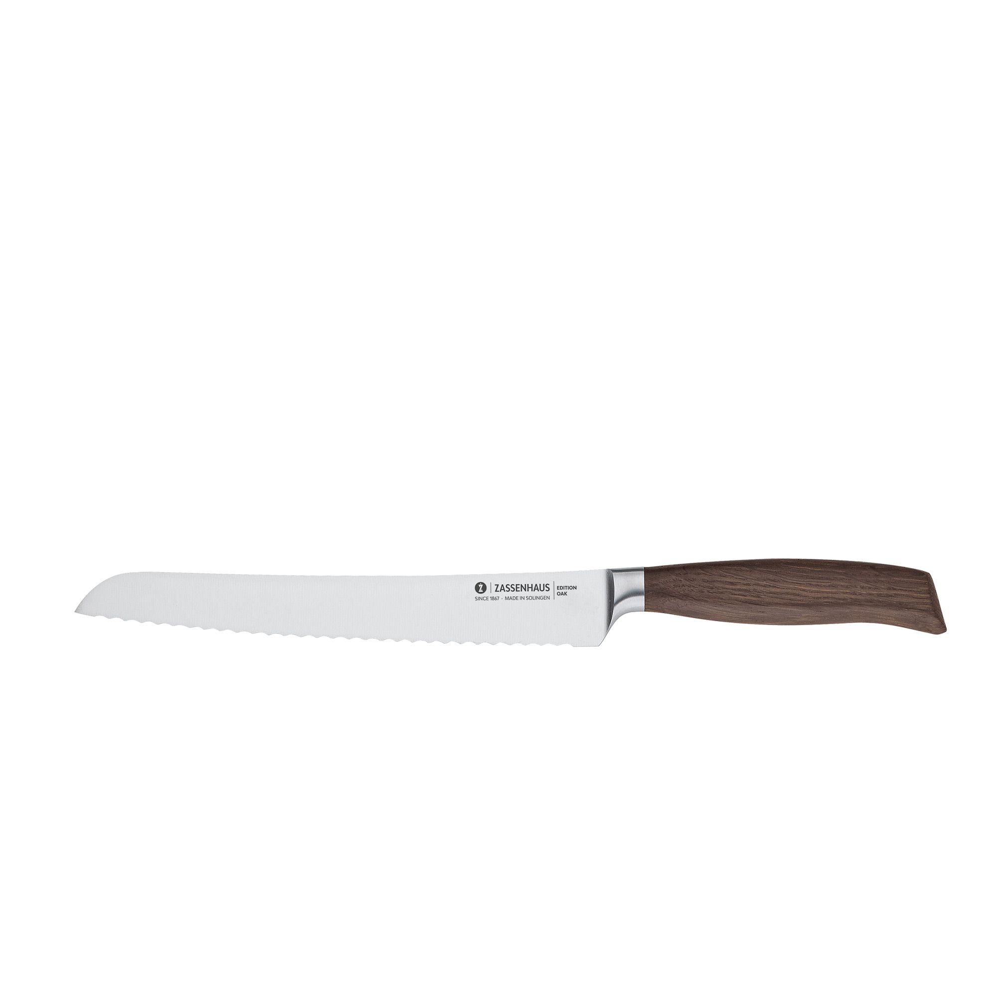 Zassenhaus - bread knife 22 cm - EDITION OAK