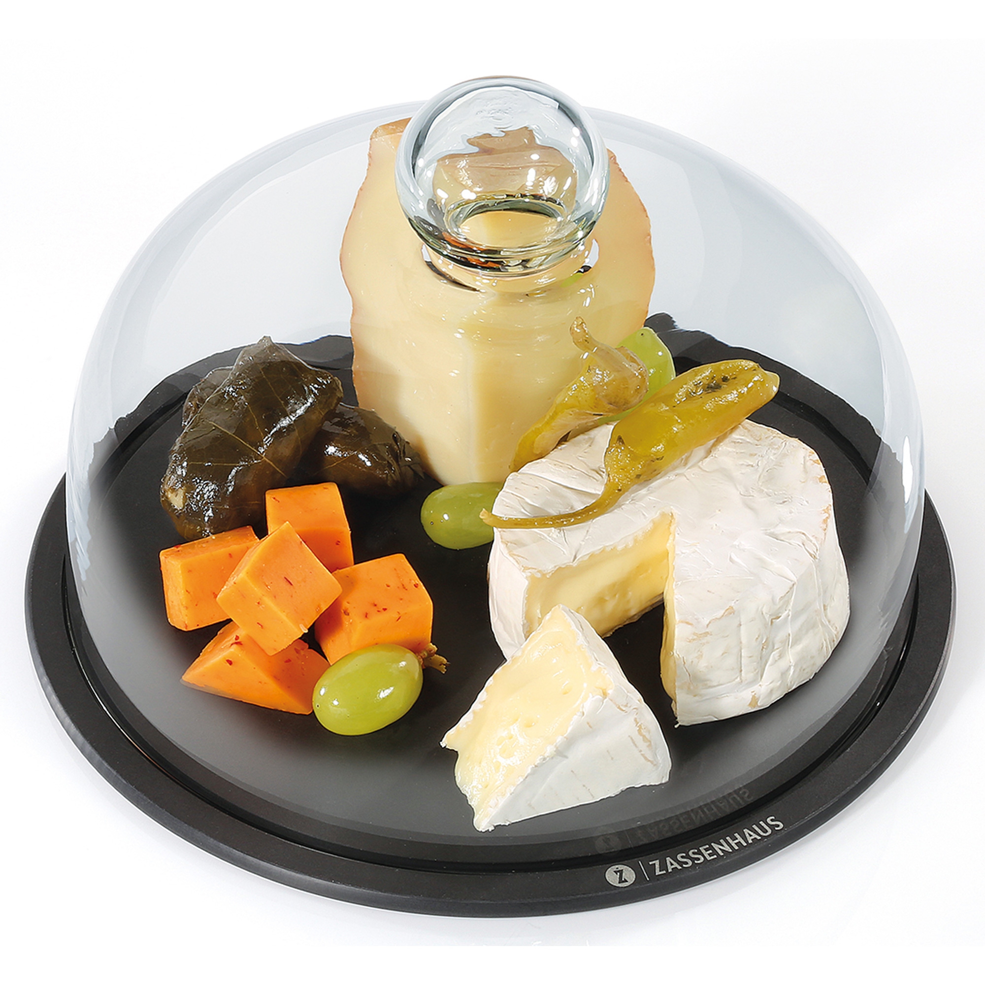 Zassenhaus - COMFORT PLUS cheese cover with glass lid - 23 cm