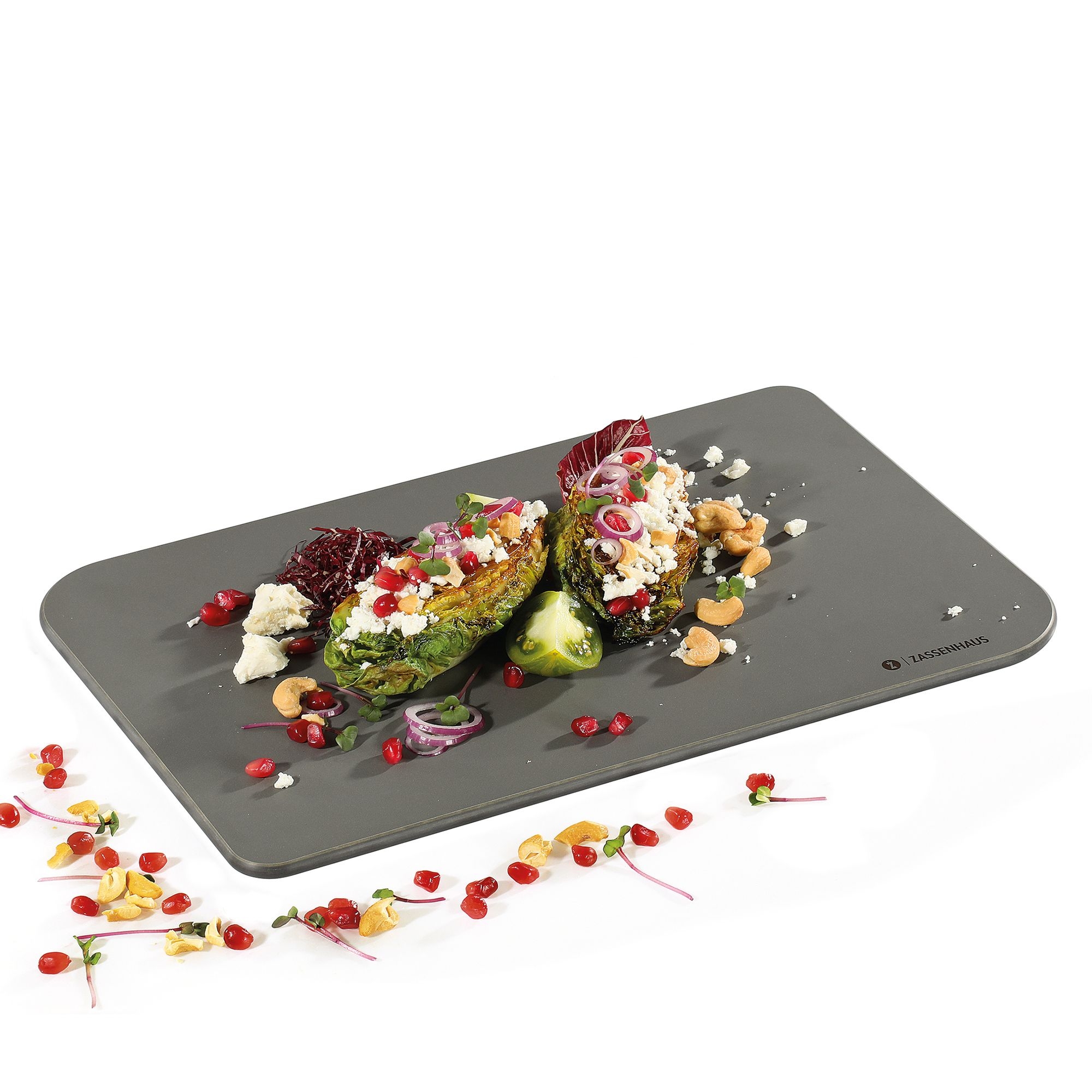 Grey Zassenhaus COMFORT XPLUS cutting board 36 x 23 cm