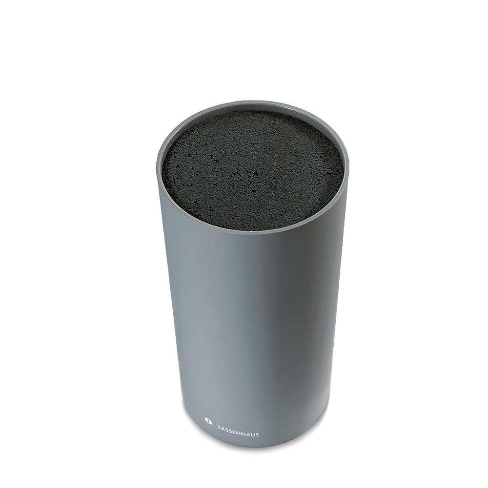 Zassenhaus - Messerblock rund - cool grey