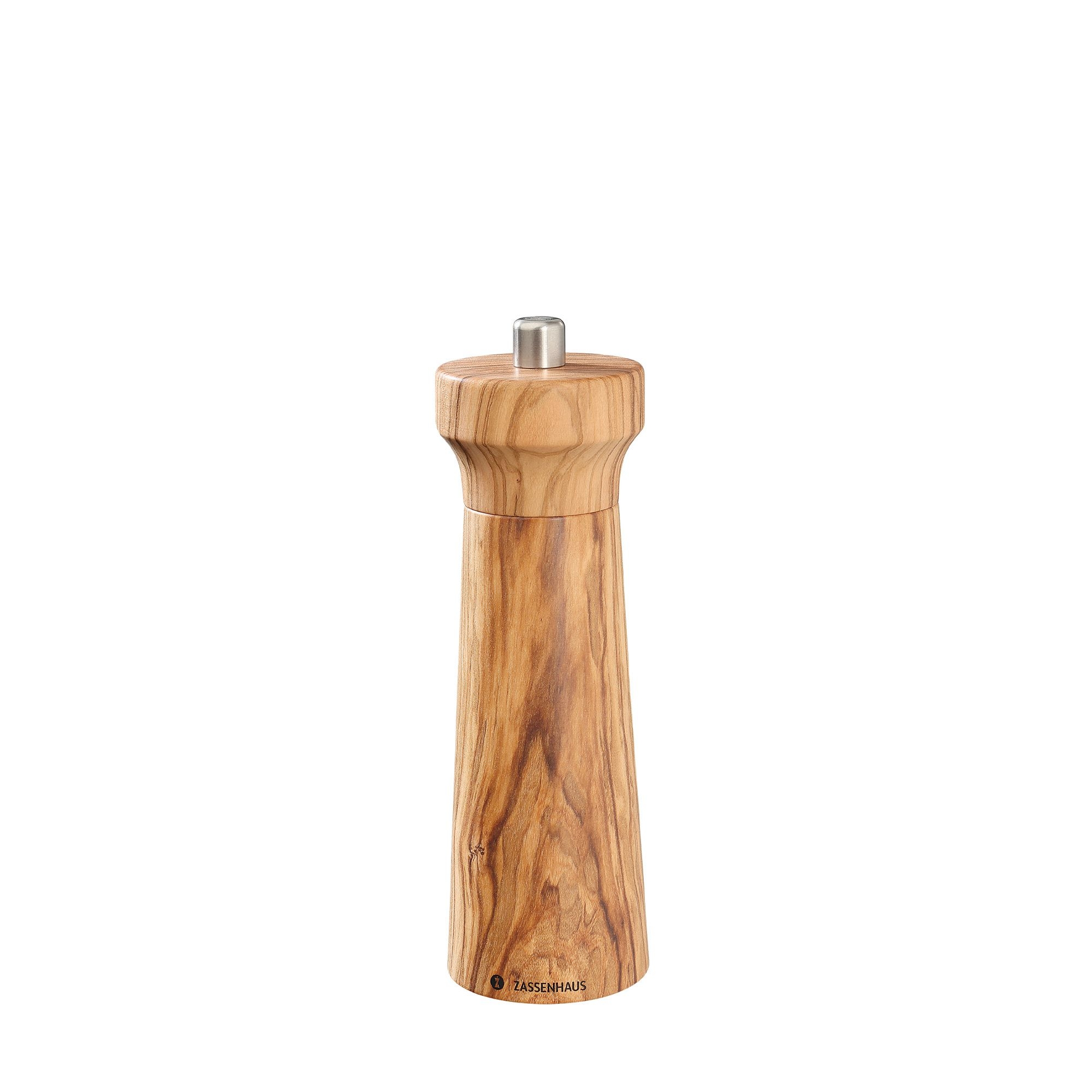 Zassenhaus - Salzmühle WESTERLAND - 18 cm -Olivenholz