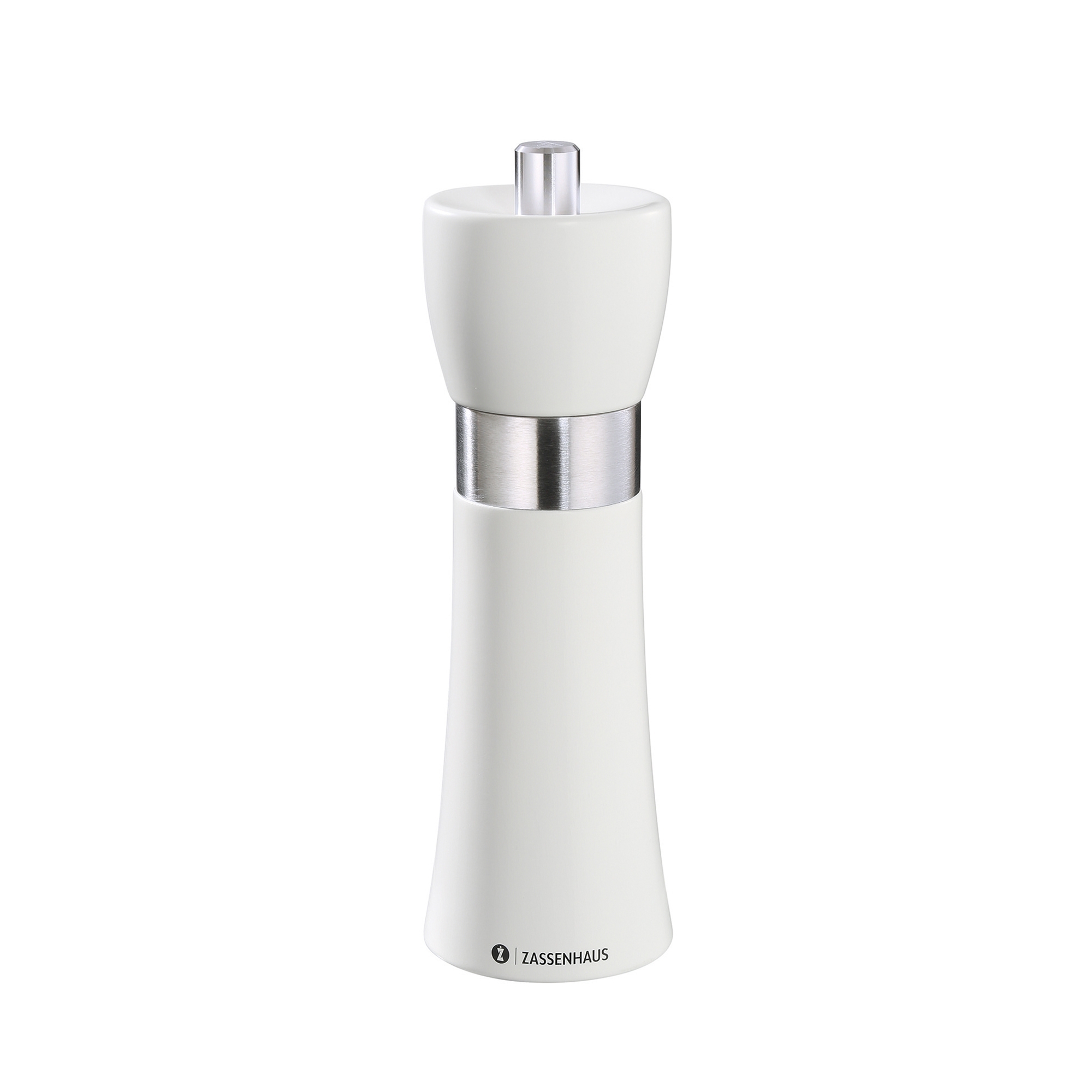 Zassenhaus - Pepper Mill Hamburg - 18 cm - white