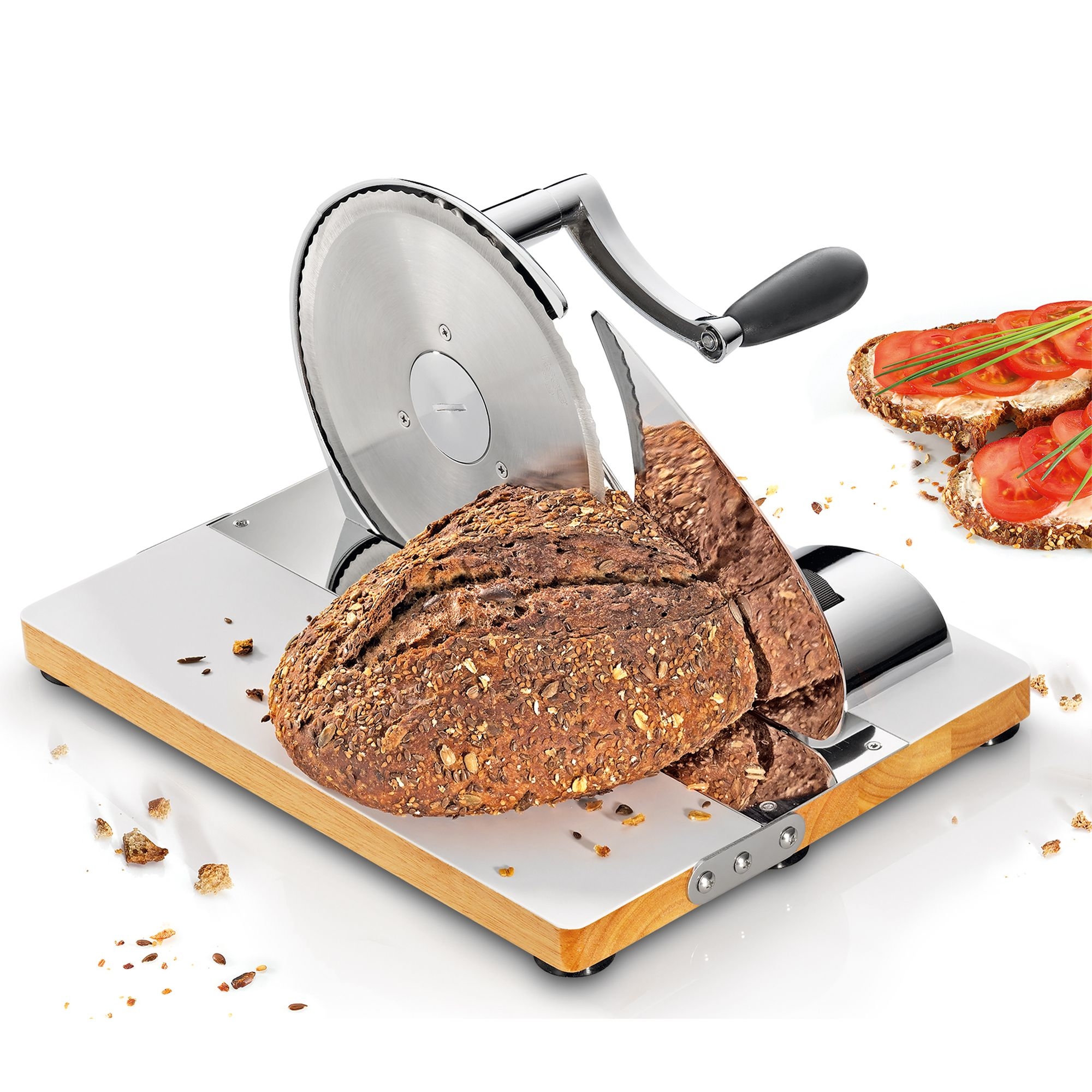 Zassenhaus - Brotschneidemaschine - VINTAGE - Chrom