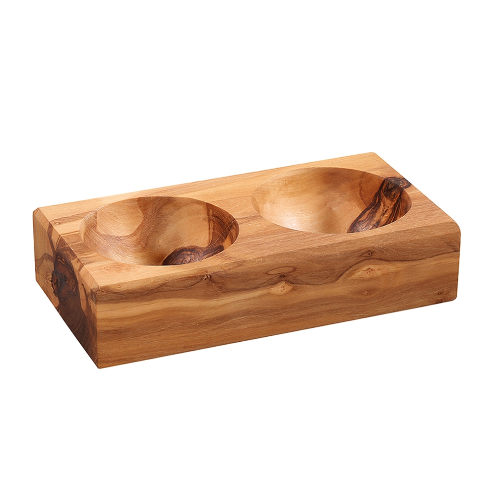 Zassenhaus - Salt-/ spice bowl olive wood