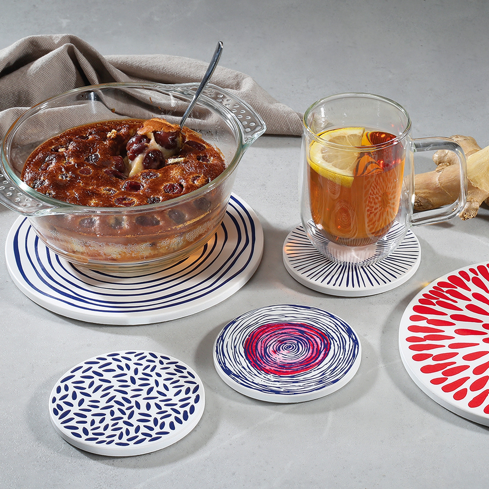 Zassenhaus - Coaster SCANDIC Circles - 20 cm