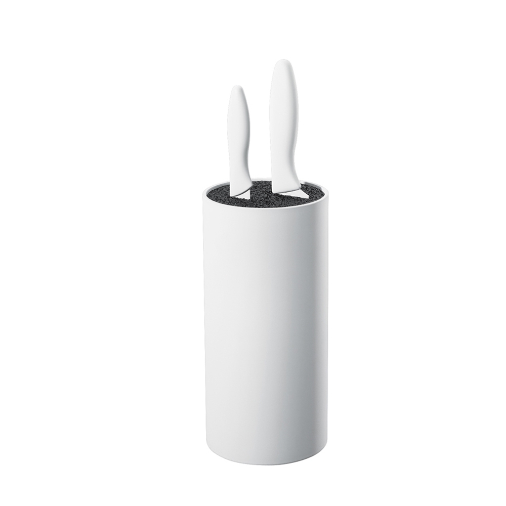 Zassenhaus - Knife block round - white Zassenhaus - Knife block round - white