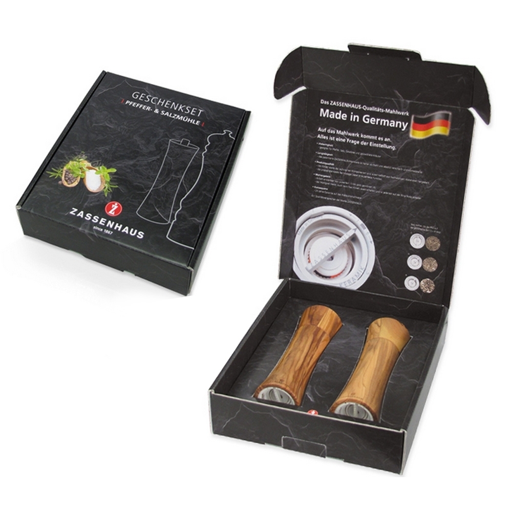 Zassenhaus - Gift set - FRANKFURT - 18 cm - olive Zassenhaus - Gift set - FRANKFURT - 18 cm - olive