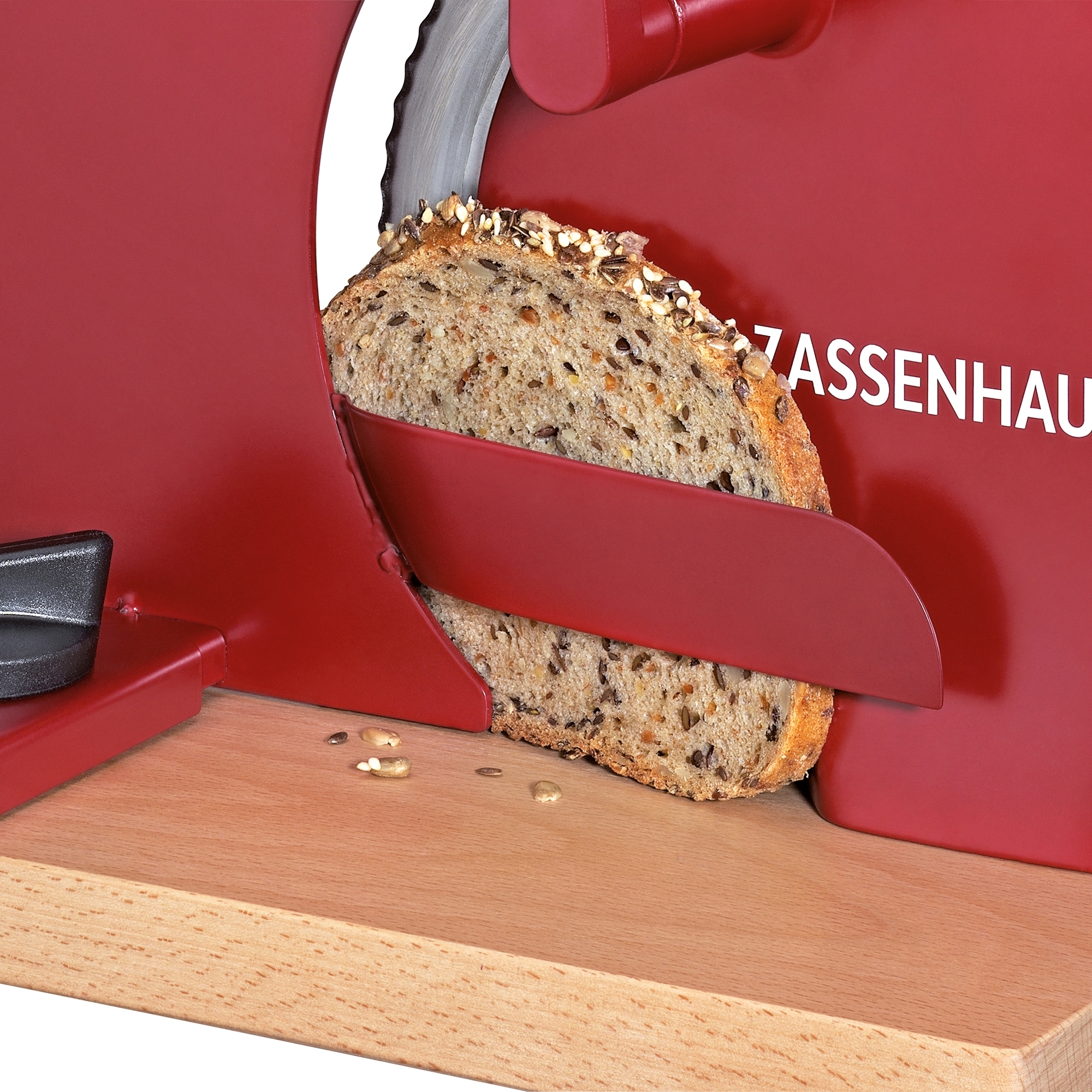 Zassenhaus - Brotschneidemaschine - PURE - rot