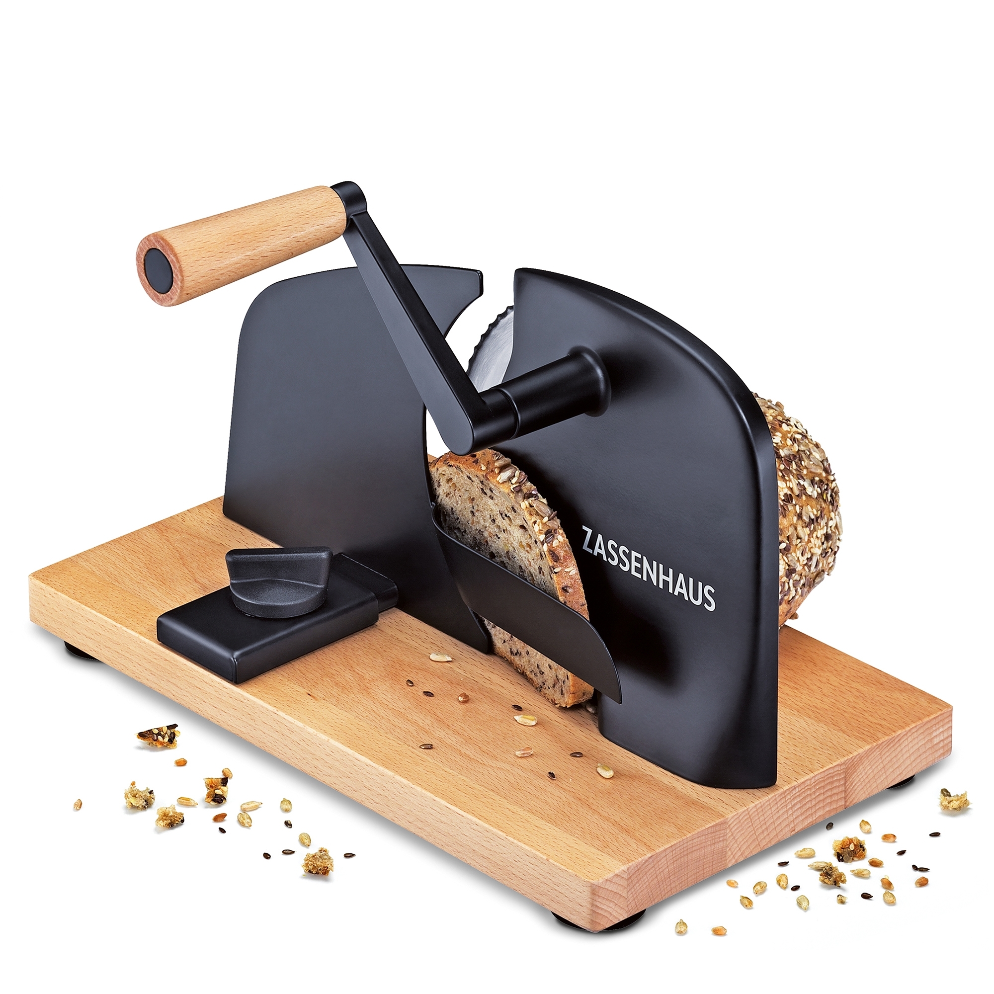 Zassenhaus - Brotschneidemaschine - PURE - schwarz