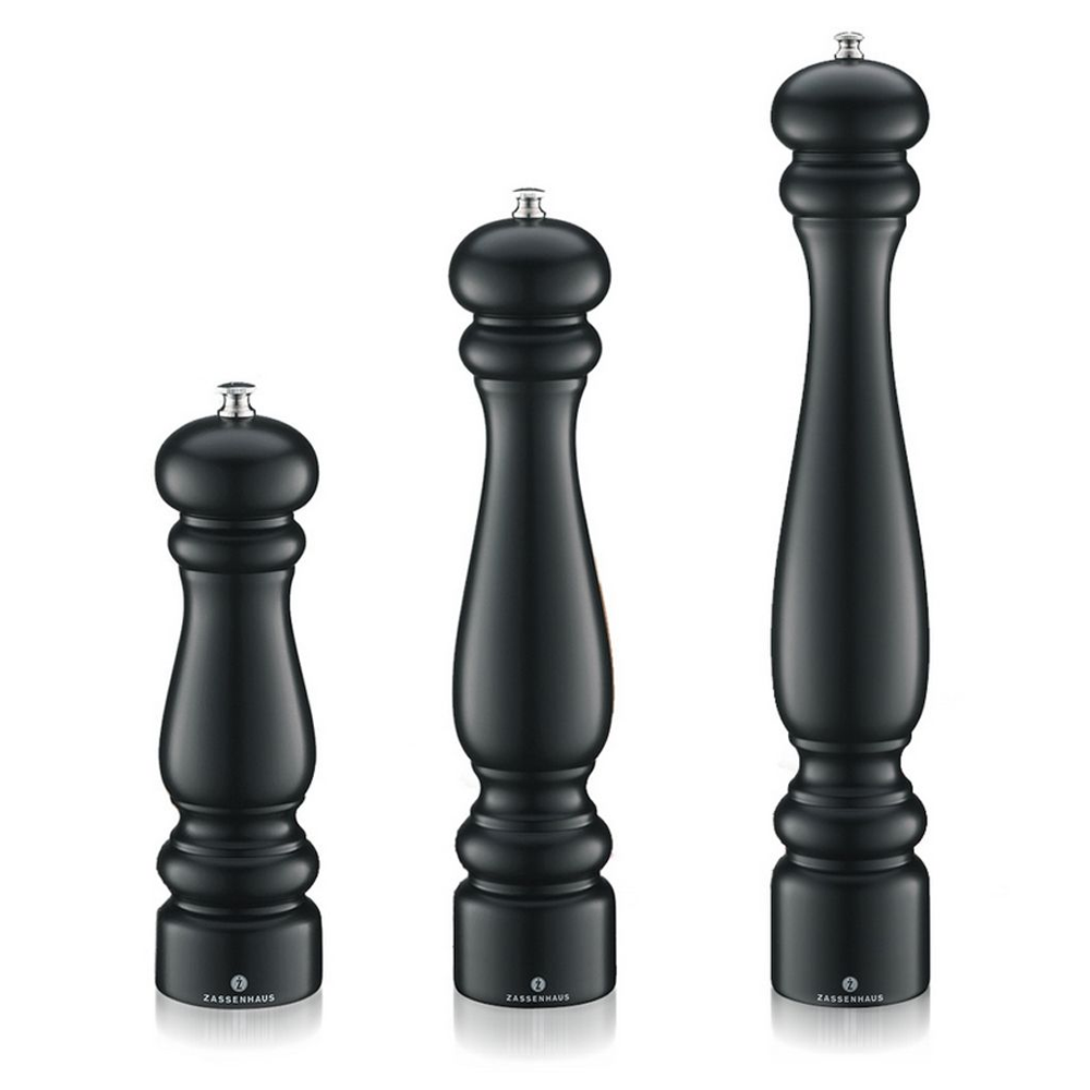 Zassenhaus - Pfeffermühle - POTSDAM - 40 cm - Buche schwarz Zassenhaus - Pfeffermühle - POTSDAM - 40 cm - Buche schwarz