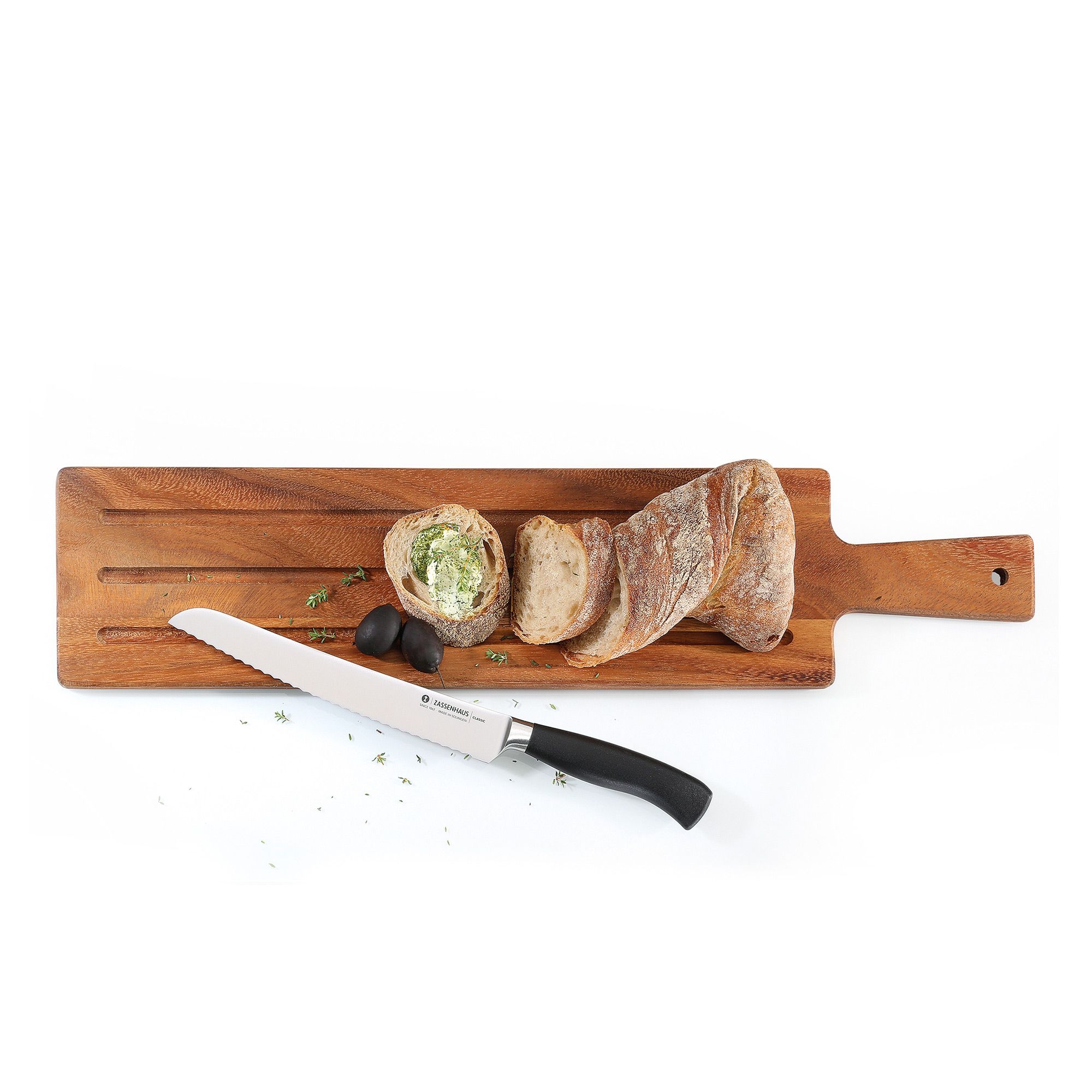 Zassenhaus - Serving/baguette board - acacia Zassenhaus - Serving/baguette board - acacia