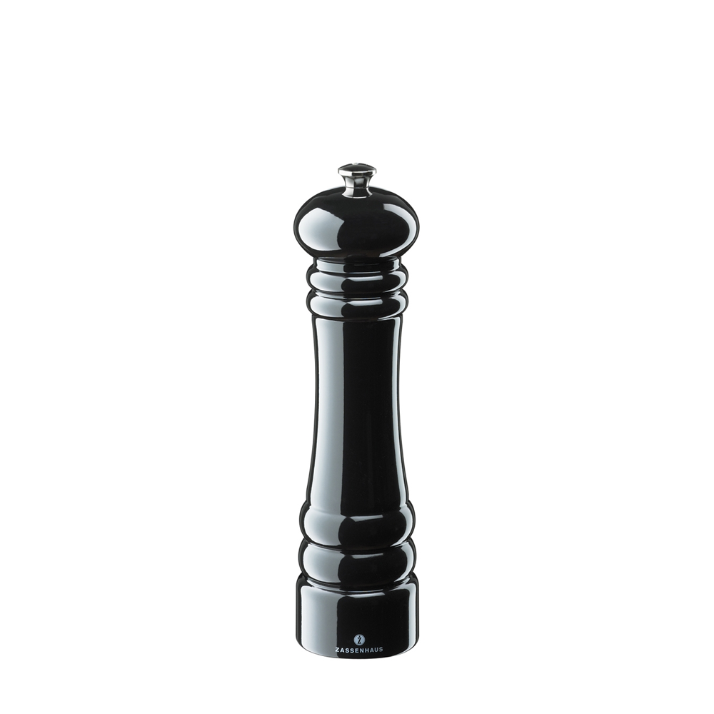 Zassenhaus - Salzmühle - BERLIN - 24 cm - Buche schwarz glänzend