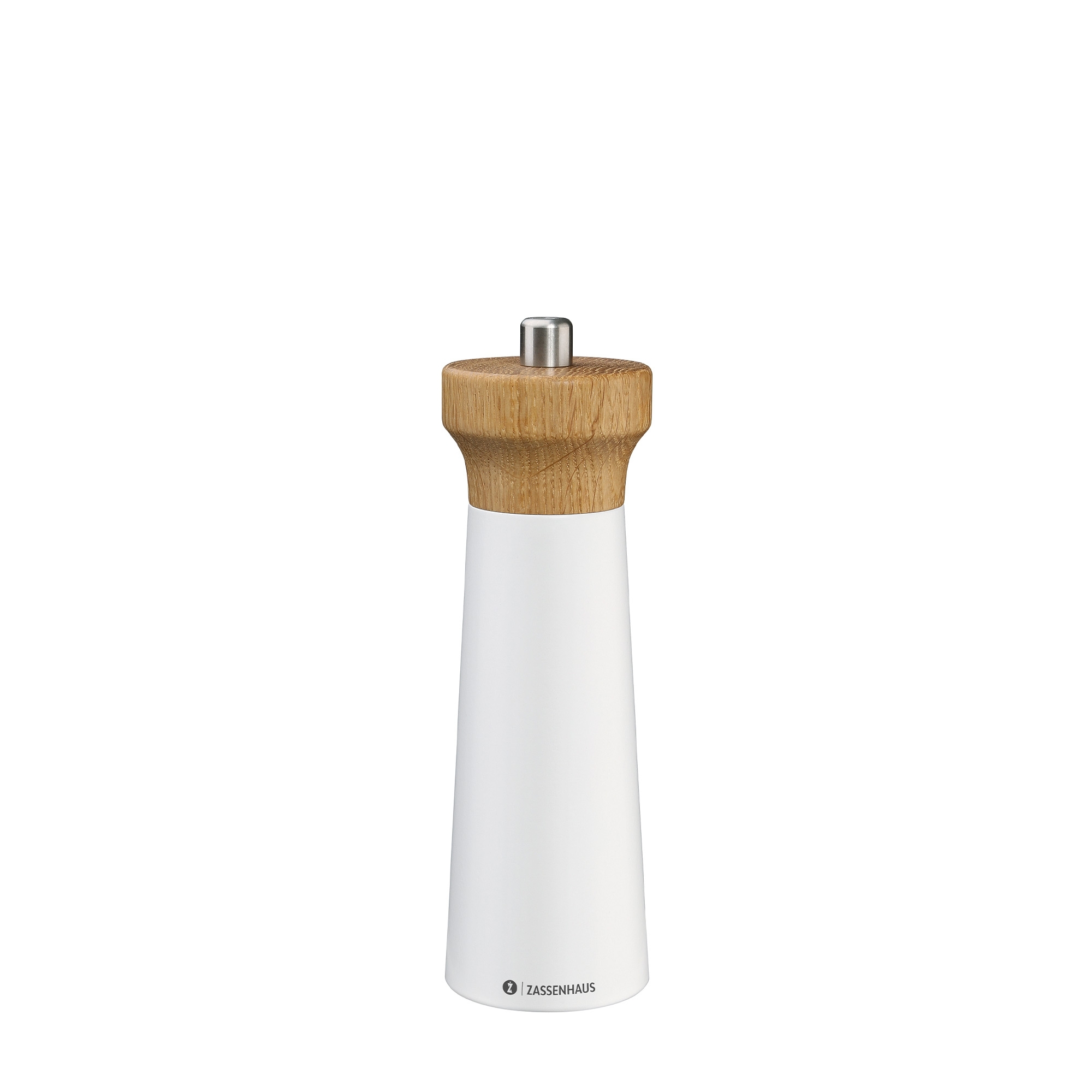 Zassenhaus - salt mill - WESTERLAND - 18 cm - beech white, oak