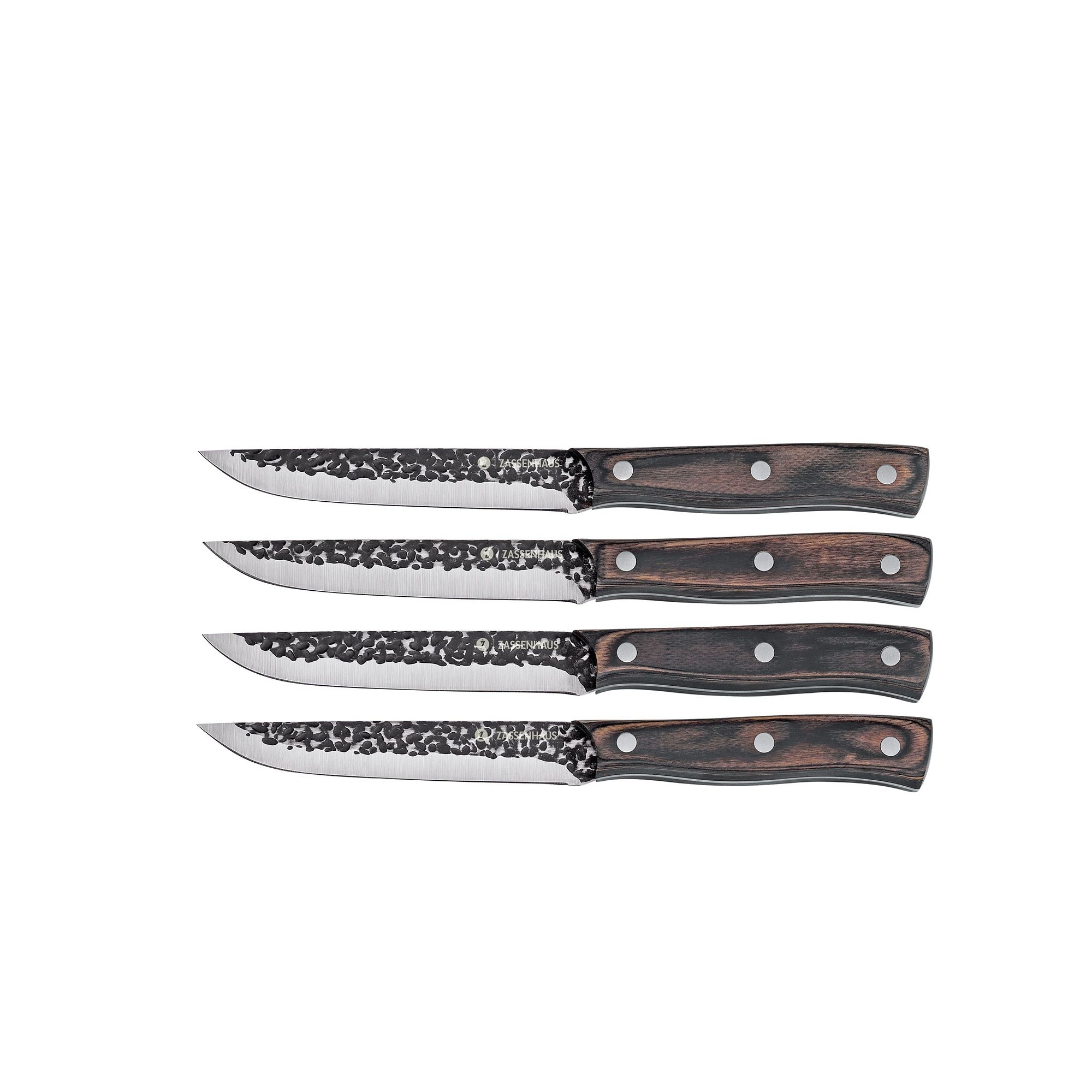 Zassenhaus - Steakmesser HUNTER 4er-Set - Pakkaholz