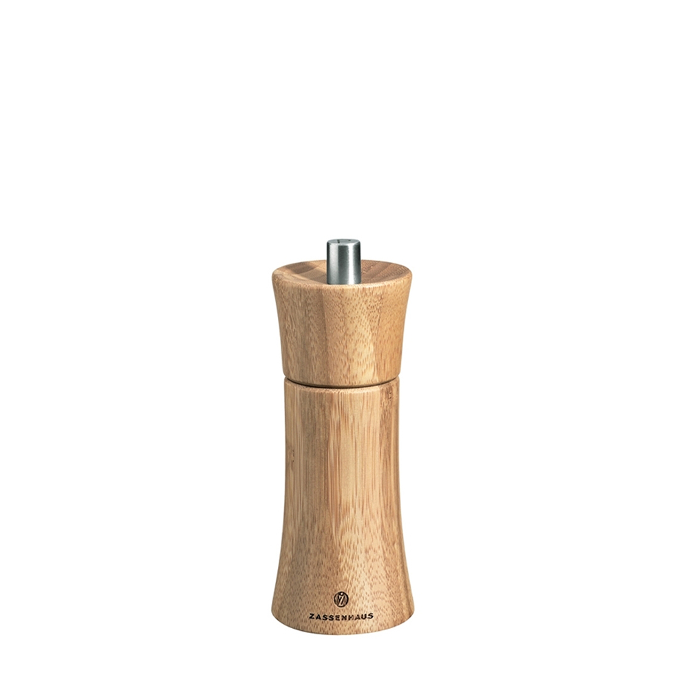Zassenhaus - Pepper/Salt Mill - FRANKFURT - 14 cm - bamboo Zassenhaus - Pepper/Salt Mill - FRANKFURT - 14 cm - bamboo