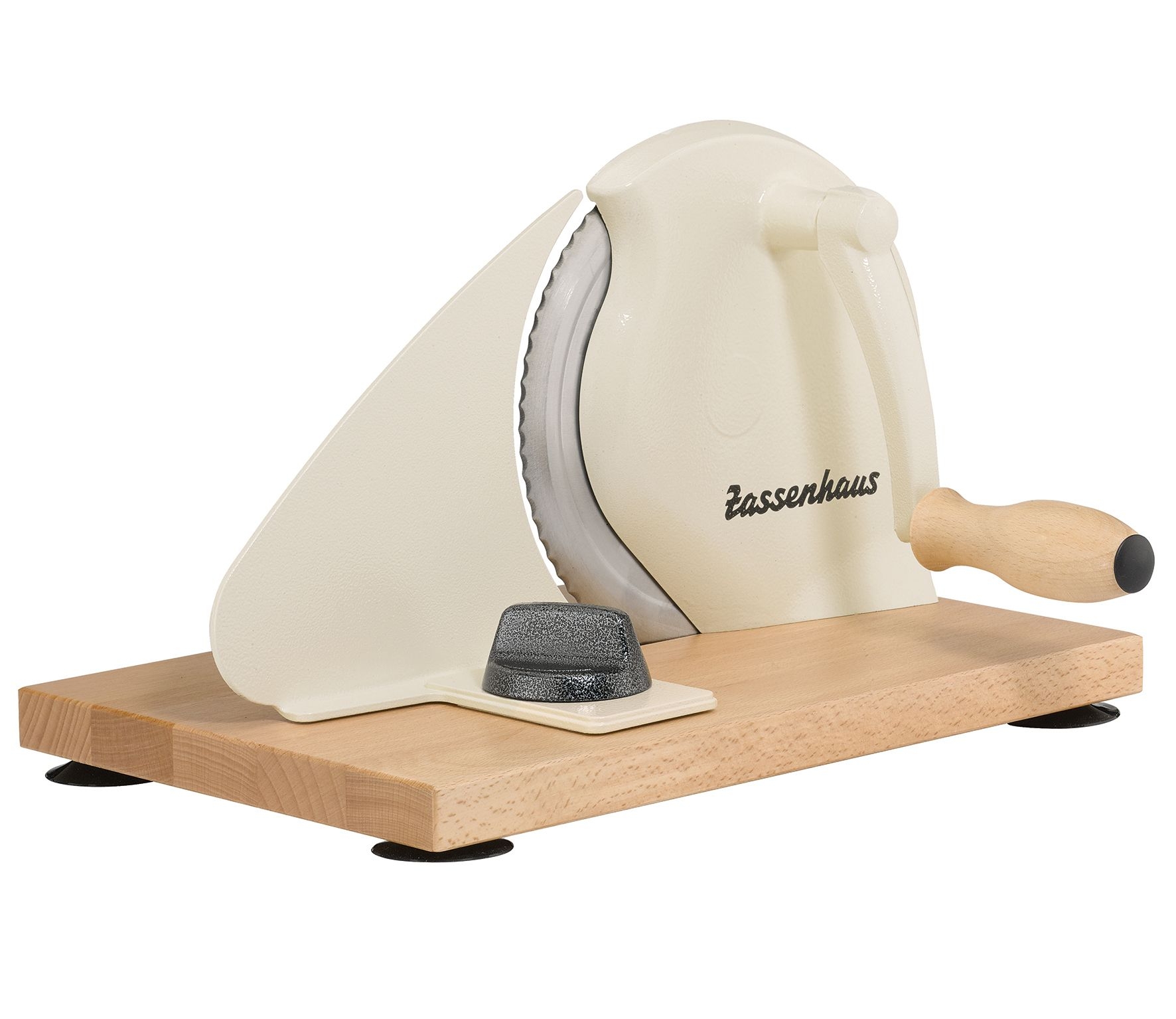 Zassenhaus - Kurbel zu Brotschneidemaschiene Classic - creme