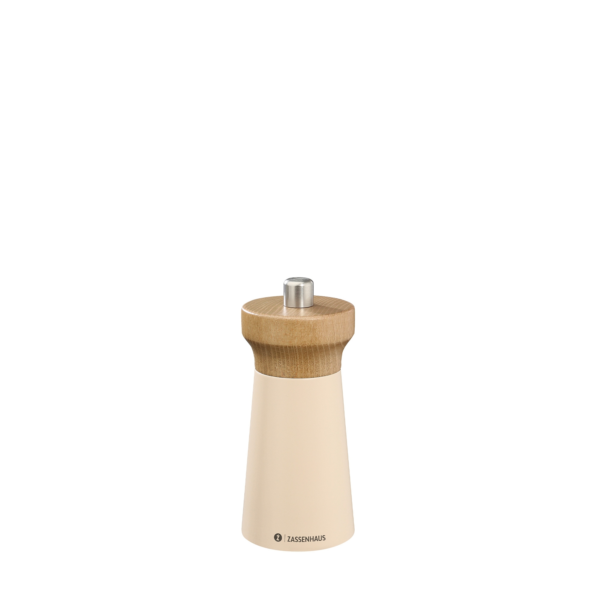 Zassenhaus - Salzmühle WESTERLAND - 12 cm - Farbkombination - sand, buche