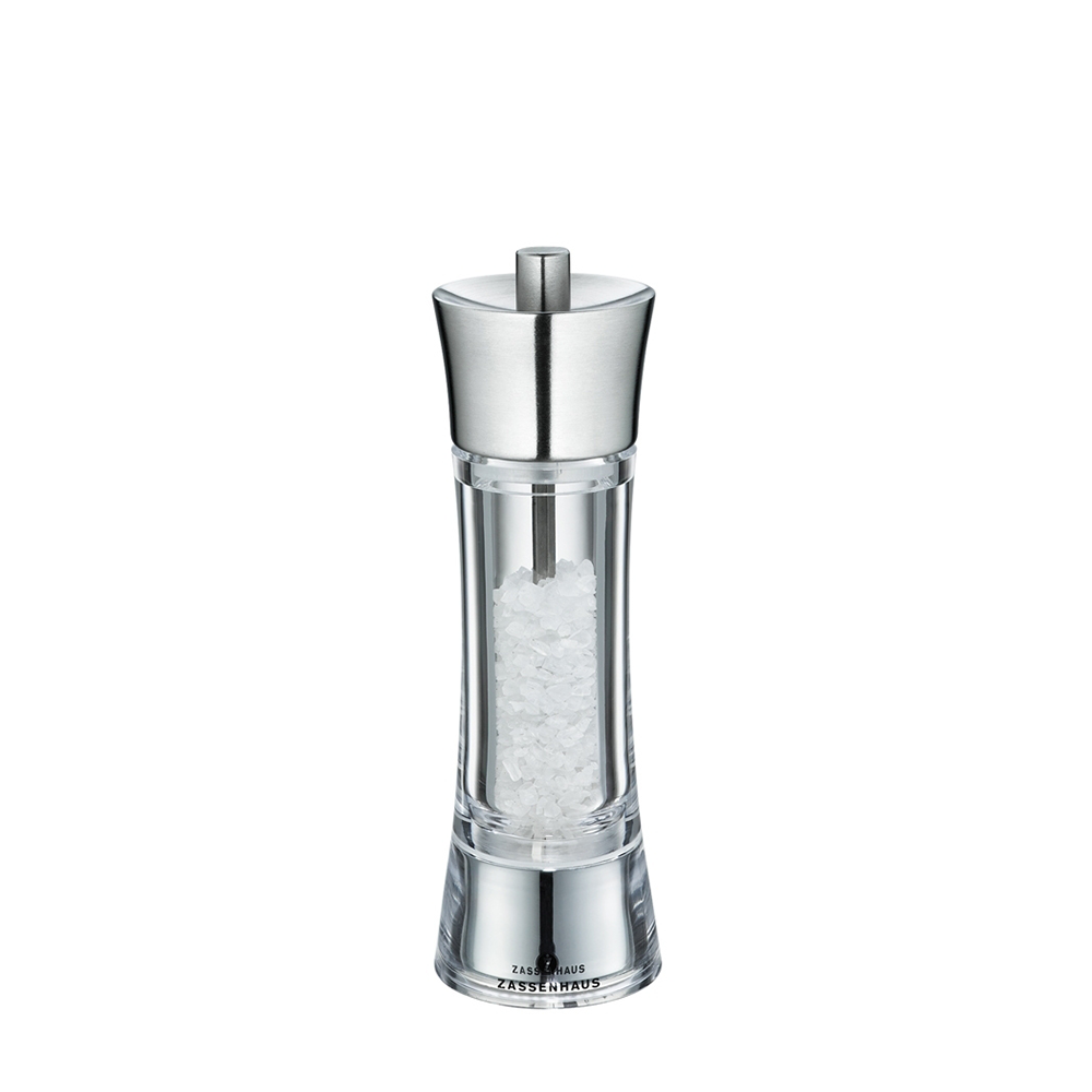 Zassenhaus - Pepper or salt mill Aachen - Acrylic/steel